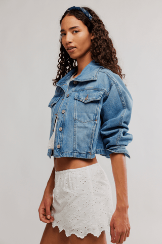 FREE PEOPLE Eyes On You Skort - Ivory - The Salty BabeSkirts