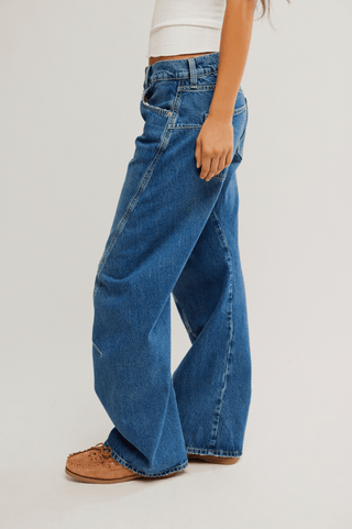 FREE PEOPLE Fable Twisted Seam Jeans - Heartsong - The Salty BabeDenim Pants