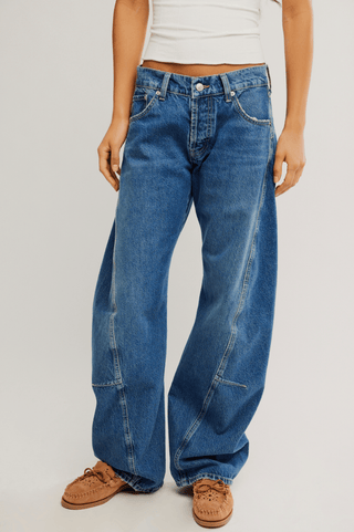 FREE PEOPLE Fable Twisted Seam Jeans - Heartsong - The Salty BabeDenim Pants