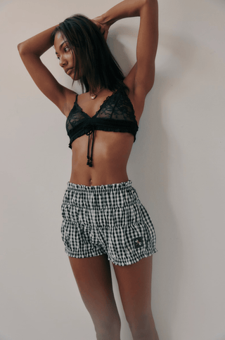 FREE PEOPLE Favorite Find Bloomers - Black Combo - The Salty BabeShorts