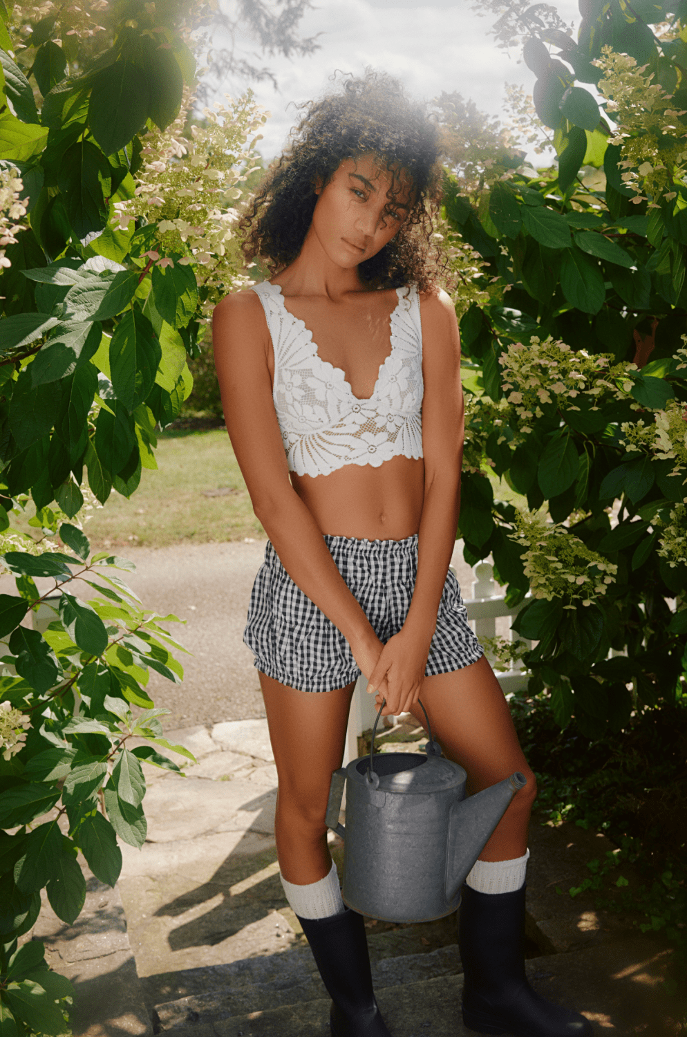 FREE PEOPLE Favorite Find Bloomers - Black Combo - The Salty BabeShorts