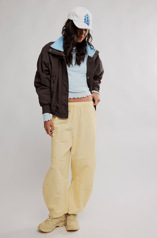 FREE PEOPLE Field Tripper Jacket in Chocolate