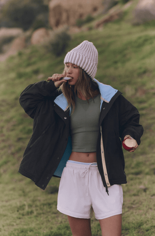 FREE PEOPLE Field Tripper Jacket in Chocolate