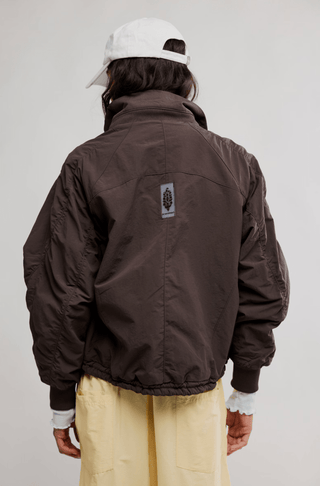 FREE PEOPLE Field Tripper Jacket in Chocolate