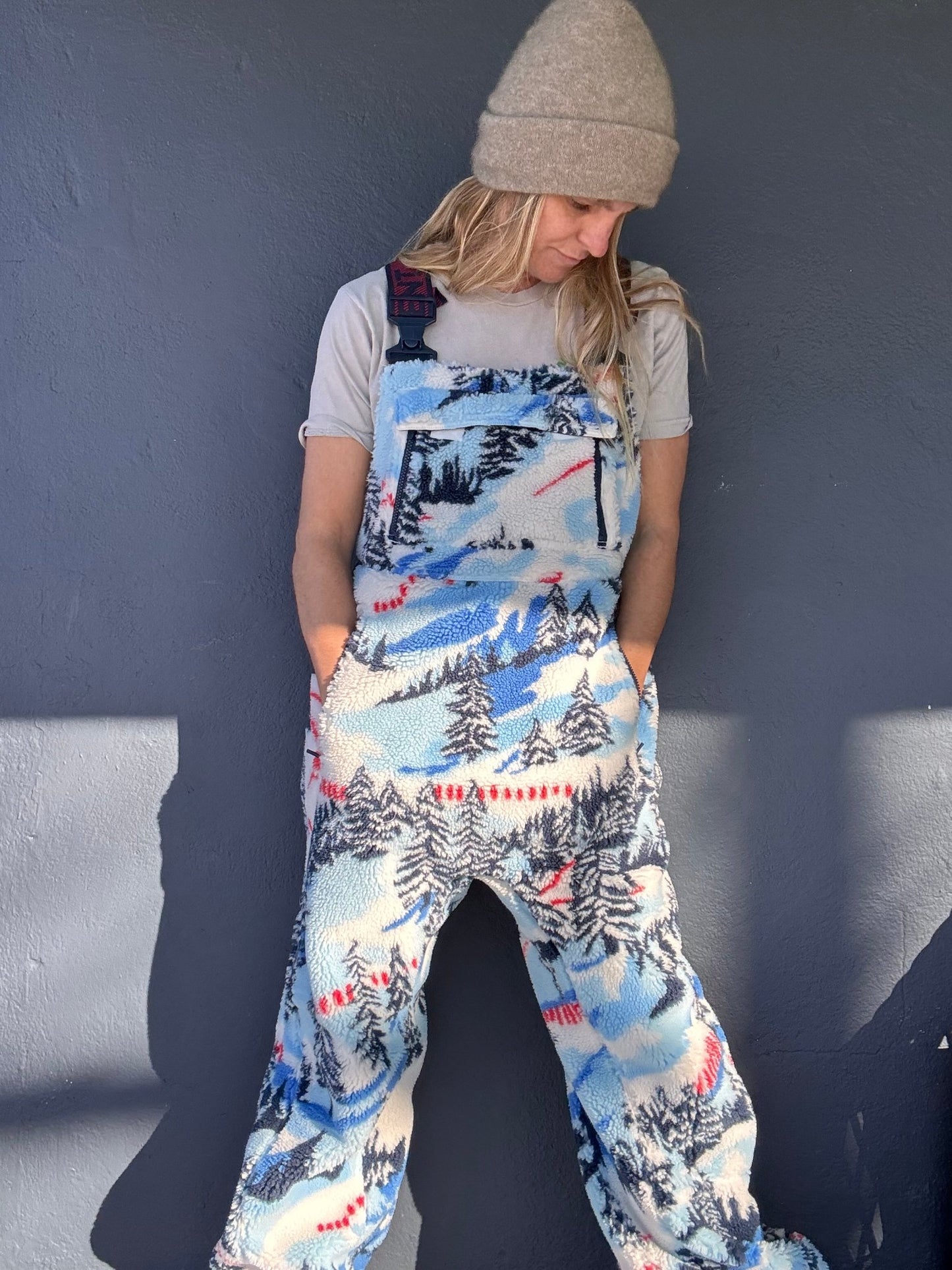 FREE PEOPLE Hit The Slopes Salopette - Alpine Combo - The Salty BabeJumpsuits