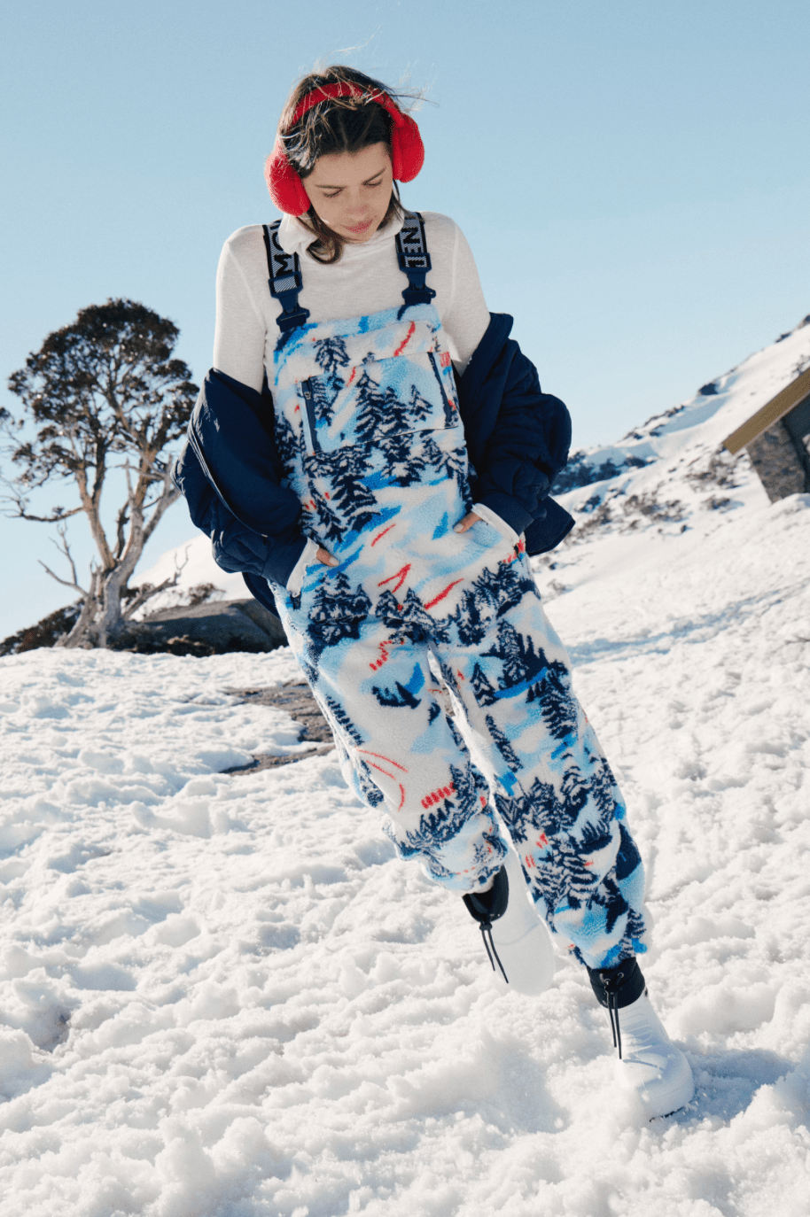 FREE PEOPLE Hit The Slopes Salopette - Alpine Combo - The Salty BabeJumpsuits