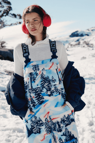 FREE PEOPLE Hit The Slopes Salopette - Alpine Combo - The Salty BabeJumpsuits