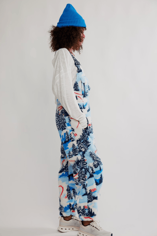 FREE PEOPLE Hit The Slopes Salopette - Alpine Combo - The Salty BabeJumpsuits