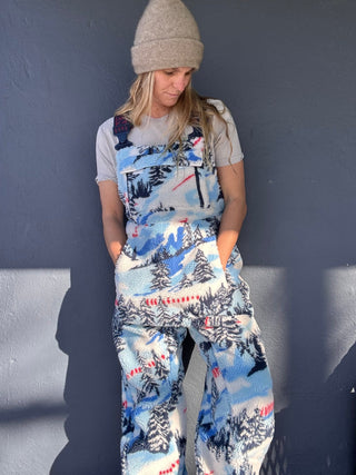 FREE PEOPLE Hit The Slopes Salopette - Alpine Combo - The Salty BabeJumpsuits