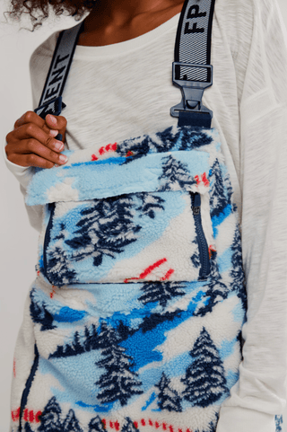 FREE PEOPLE Hit The Slopes Salopette - Alpine Combo - The Salty BabeJumpsuits