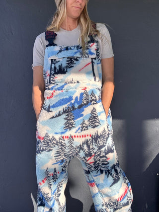 FREE PEOPLE Hit The Slopes Salopette - Alpine Combo - The Salty BabeJumpsuits