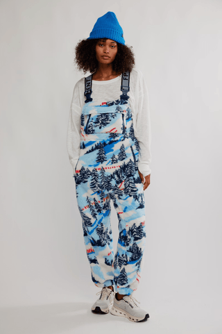 FREE PEOPLE Hit The Slopes Salopette - Alpine Combo - The Salty BabeJumpsuits