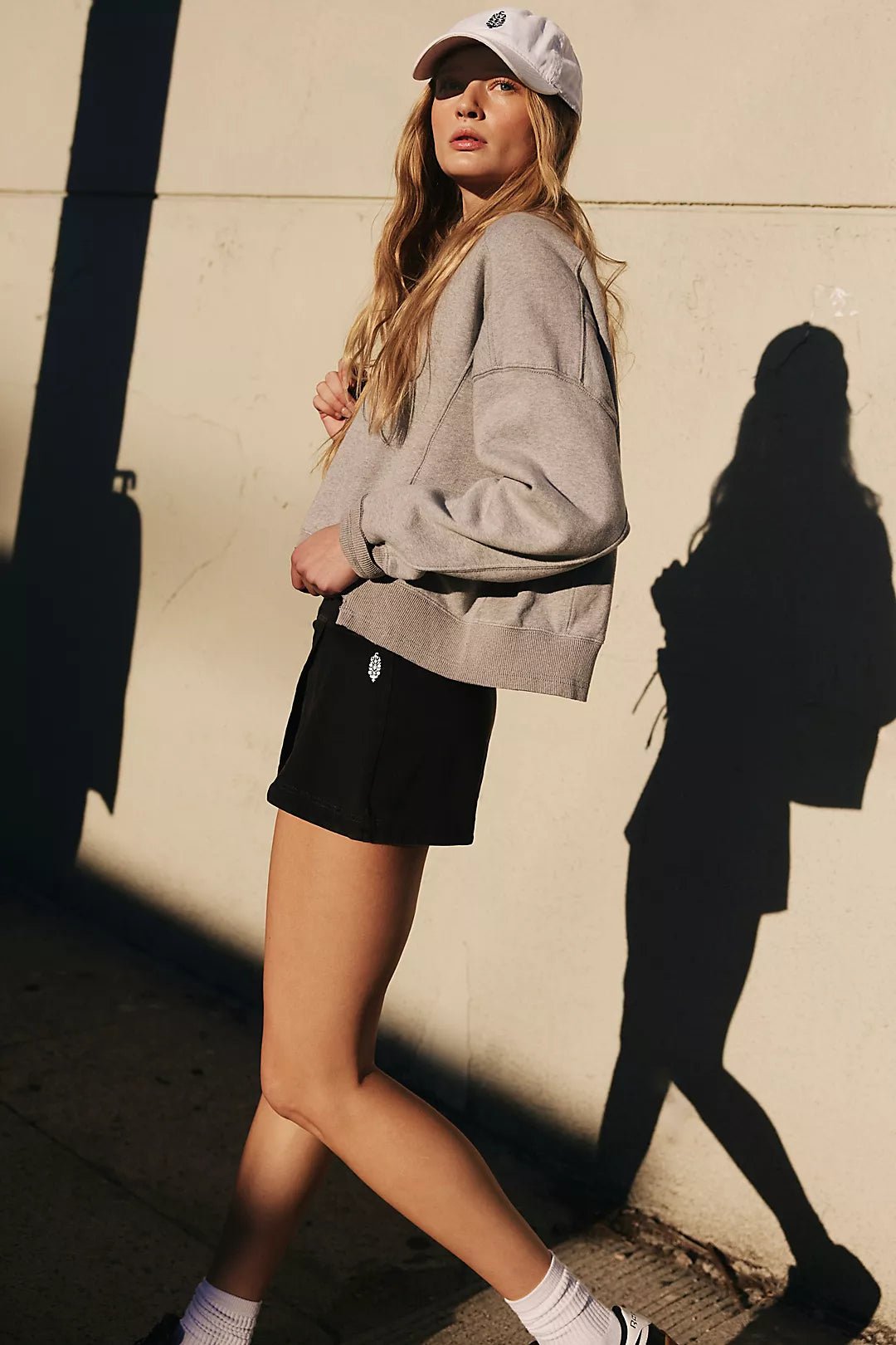 FREE PEOPLE Hot Shot Mini Skort - Black - The Salty BabeSkirts