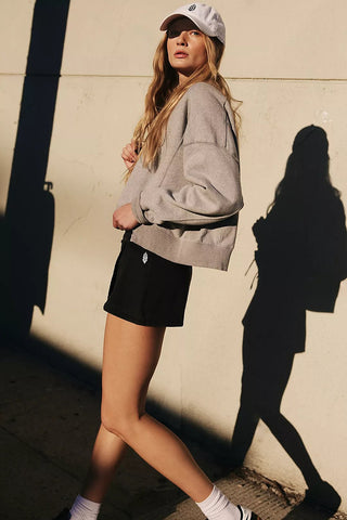 FREE PEOPLE Hot Shot Mini Skort - Black - The Salty BabeSkirts
