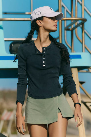 FREE PEOPLE Hot Shot Mini Skort - Terrain - The Salty BabeSkort