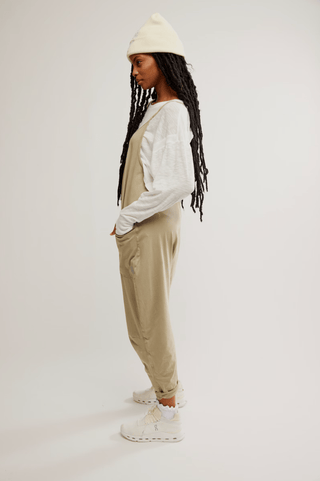 FREE PEOPLE Hot Shot Onesie - Sage Stone - The Salty BabeJumpsuits