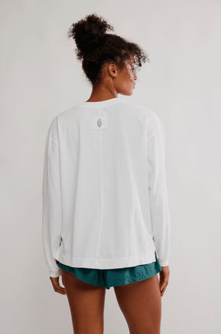 FREE PEOPLE Hustle Layer in White