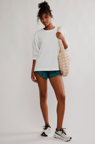 FREE PEOPLE Hustle Layer in White