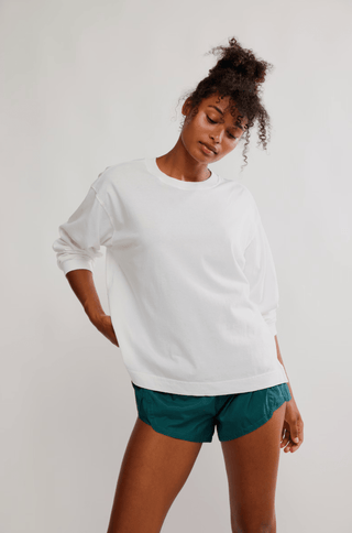 FREE PEOPLE Hustle Layer in White