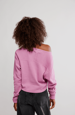 FREE PEOPLE Jess Long Sleeve Top - The Salty BabeLong Sleeve Tops