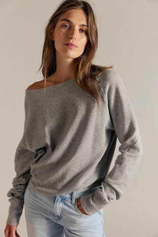 FREE PEOPLE Jess Long Sleeve Top - The Salty BabeLong Sleeve Tops