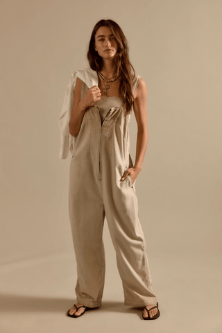 FREE PEOPLE Jude One-Piece - Sandy - The Salty BabeOveralls