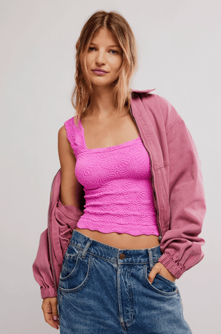 FREE PEOPLE Love Letter Cami - Dream Pop - The Salty BabeTop
