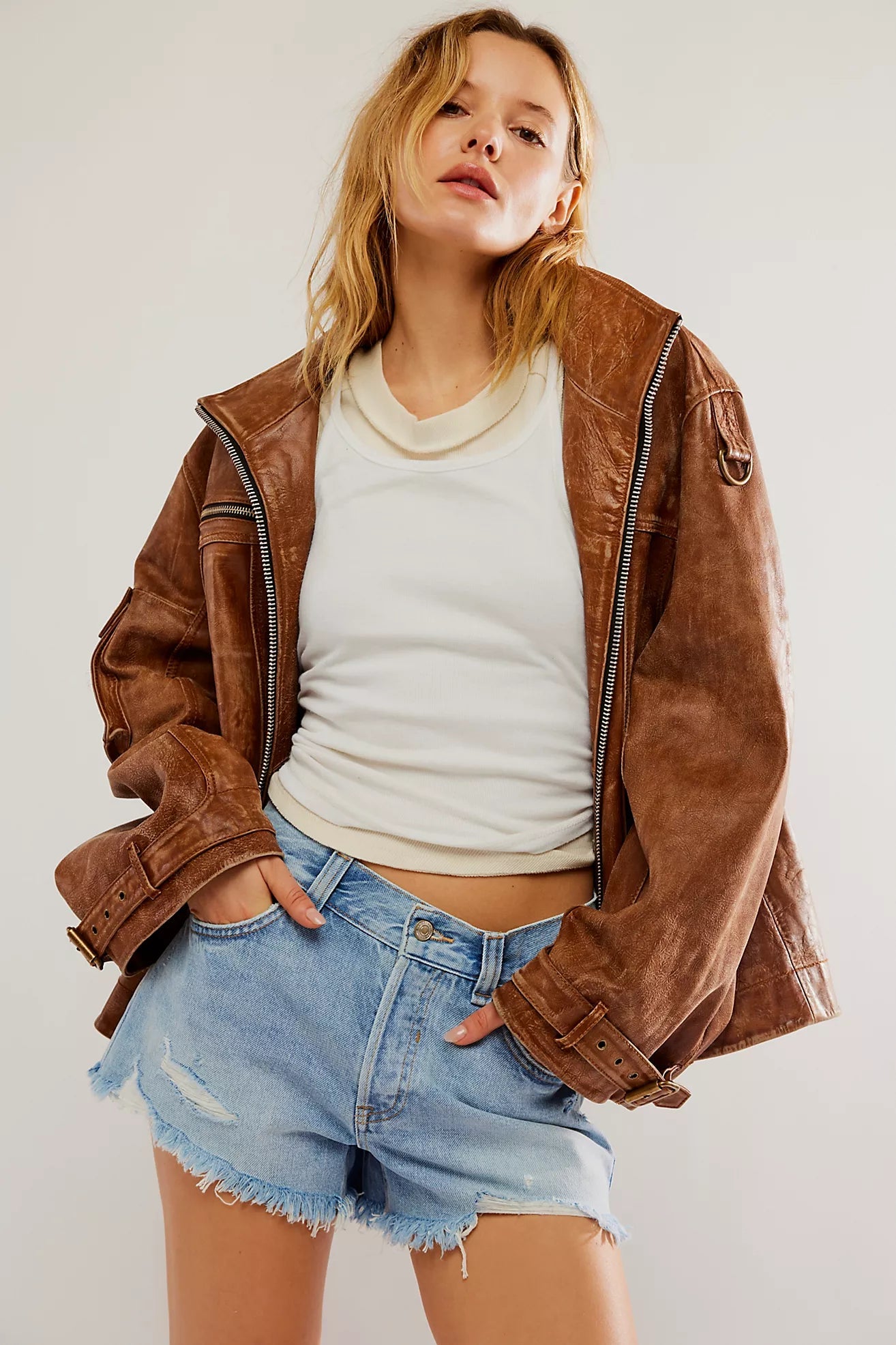 FREE PEOPLE Now or Never denim short - Moonchild - The Salty BabeDenim Shorts