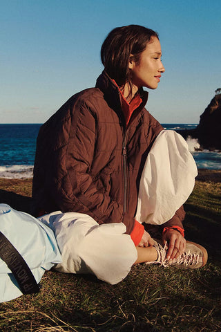 FREE PEOPLE Pippa Packable Puffer Jacket - Cocoa - The Salty BabeJackets