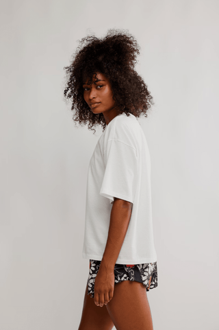 FREE PEOPLE Tackle Tee - White - The Salty BabeTee Shirts