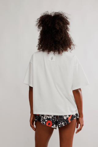 FREE PEOPLE Tackle Tee - White - The Salty BabeTee Shirts