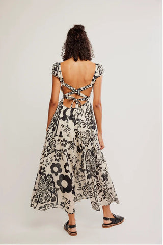 FREE PEOPLE Ultra Violet Dress - Bright White Combo - The Salty BabeDresses