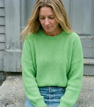 Freshly Minted Cropped Knit Sweater Top - The Salty BabeSweaters
