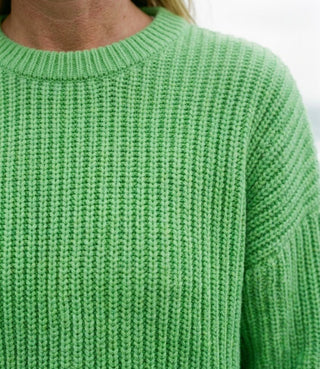 Freshly Minted Cropped Knit Sweater Top - The Salty BabeSweaters