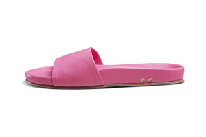 BEEK Gallito Leather Slide Sandal-Hibiscus