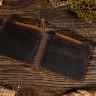 Genuine Leather Bi-Fold Wallet - The Salty BabeWallet