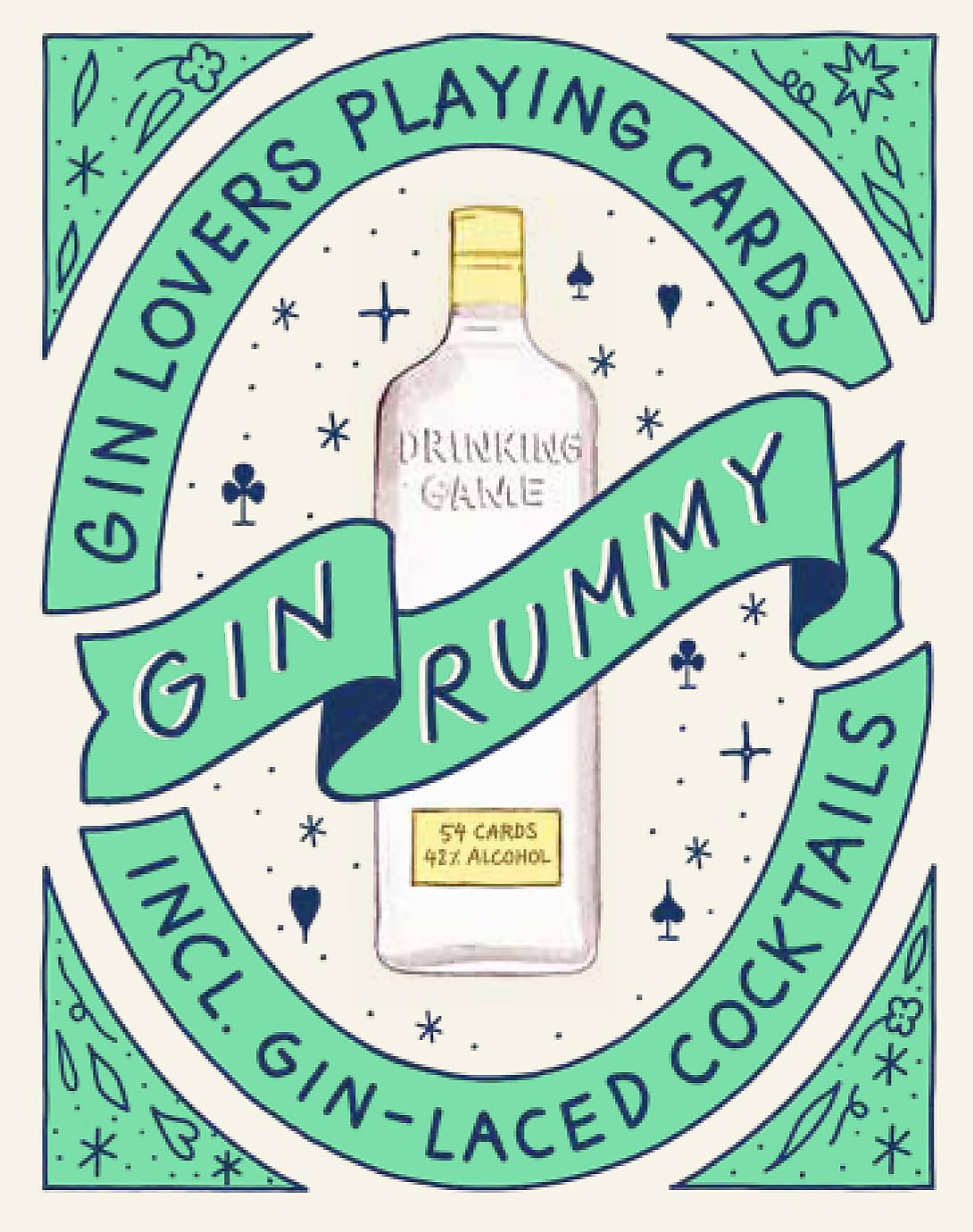 Gin Rummy: Gin Lovers Playing Cards - The Salty Babehomegoods