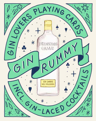 Gin Rummy: Gin Lovers Playing Cards - The Salty Babehomegoods