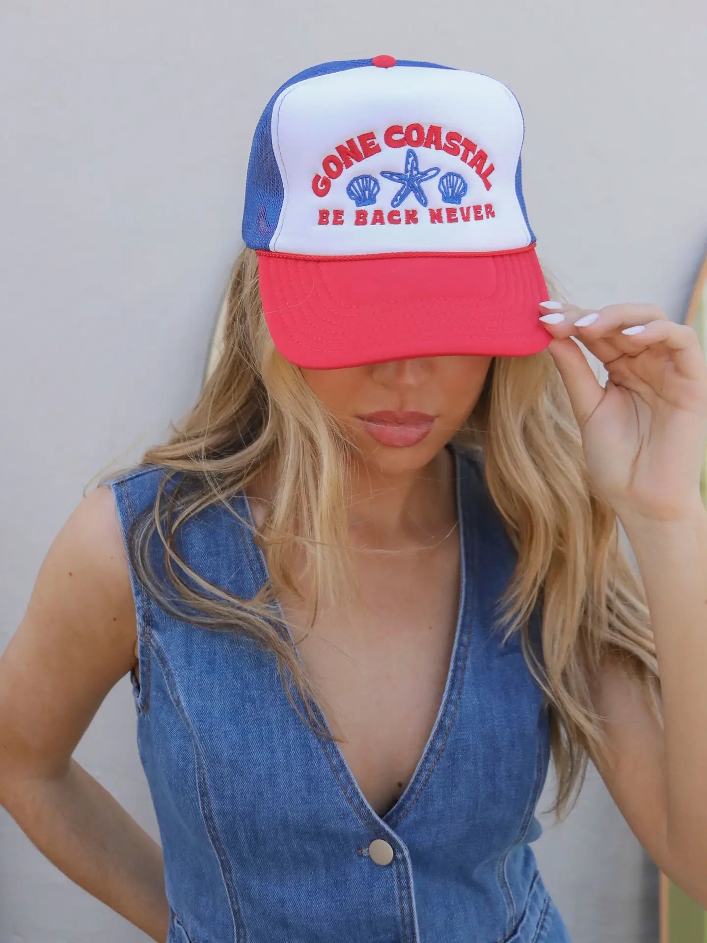 Gone Coastal trucker hat - The Salty BabeHats