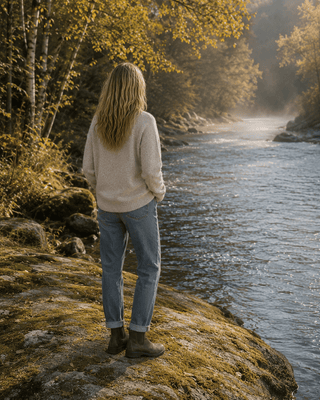 Gone Fishing Sweater - Oatmeal - The Salty BabeSweaters
