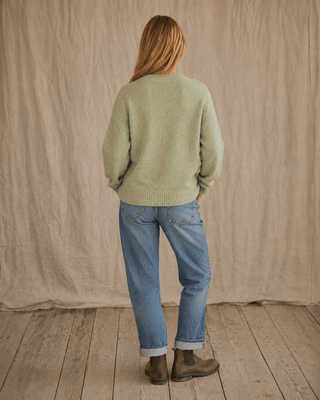Gone Fishing Sweater - Spring Green - The Salty BabeSweaters