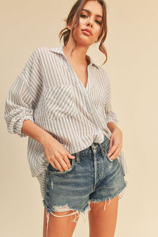 Greystone Shirt - The Salty BabeLong Sleeve Shirt