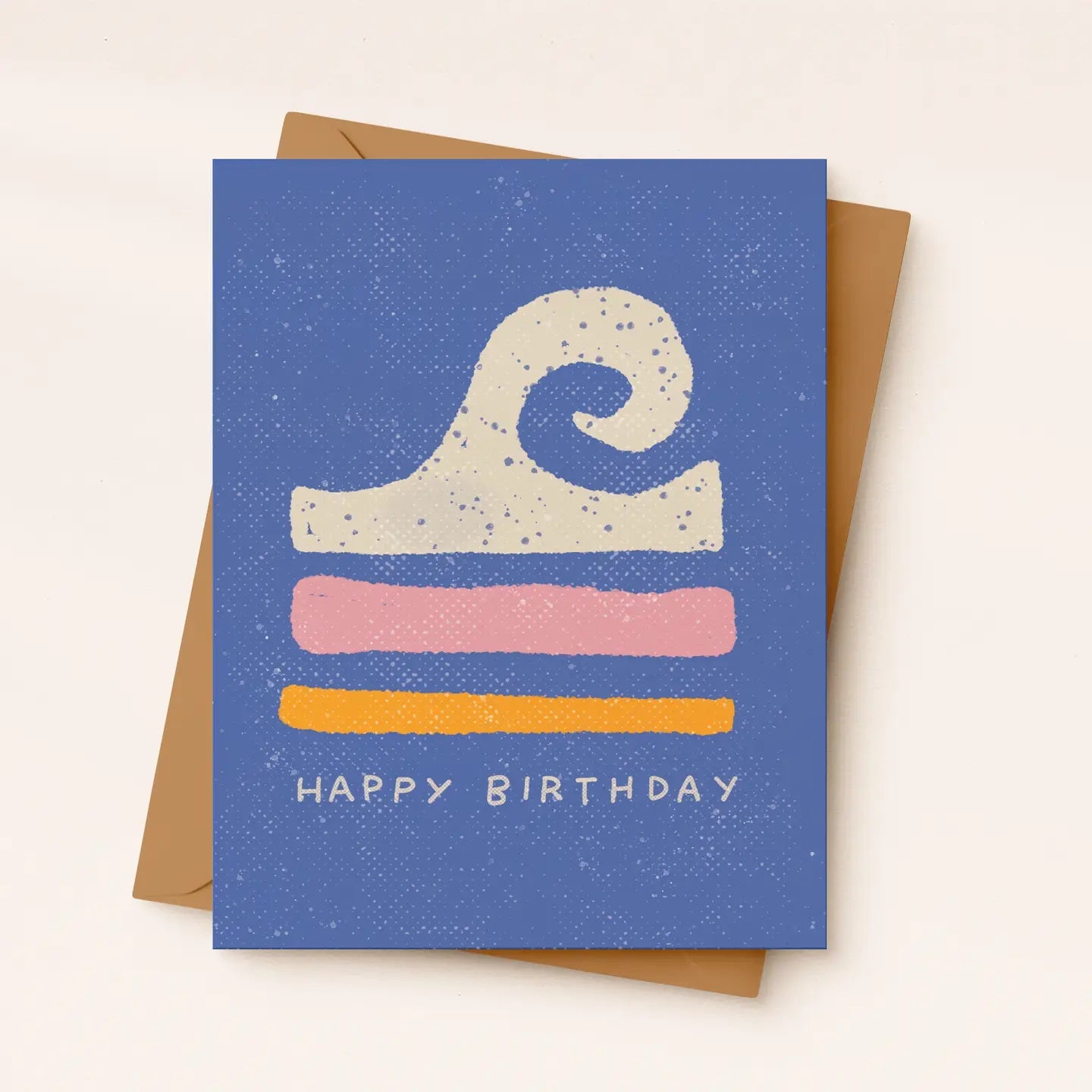 Happy Birthday Surf Wave Birthday Card - The Salty BabeGreeting Cards