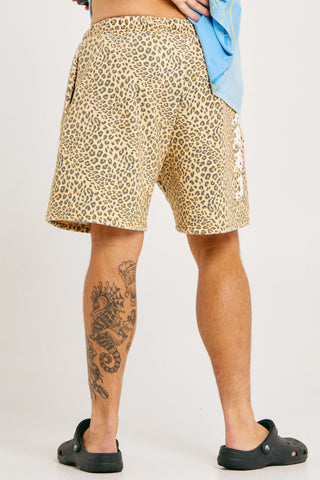 SABBI Happy Hibiscus Shorts in Leopard