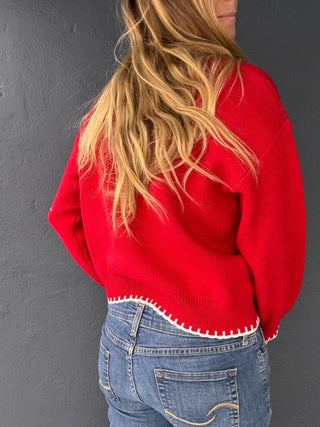 Happy Holidays Sweater - The Salty BabeSweaters