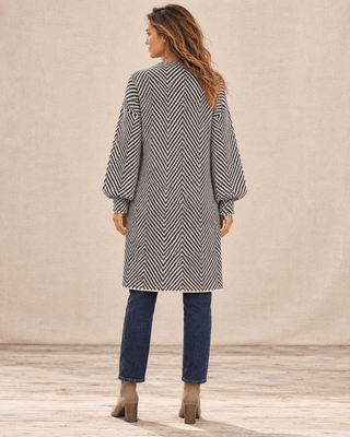 Harbor Herringbone Cardigan | The Salty Babe