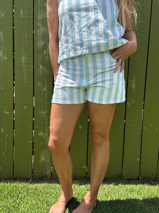 Harbor Stripe Short - The Salty BabeShorts