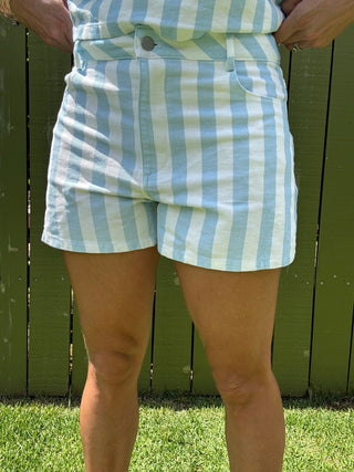Harbor Stripe Short - The Salty BabeShorts