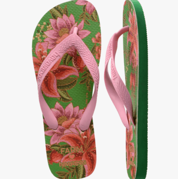 HAVAIANAS Farm Rio Summer Fruit Sandal - Green - The Salty BabeSandals