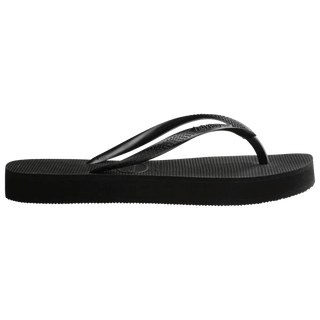 HAVAIANAS Slim Flatform Flip Flops - Black - The Salty BabeSandals
